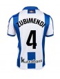 Real Sociedad Martin Zubimendi #4 Domácí Dres 2024-25 Krátký Rukáv